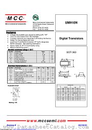 UMH10N datasheet pdf Micro Commercial Components