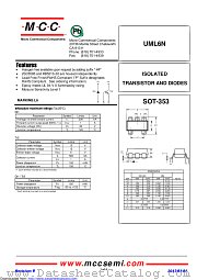 UML6N datasheet pdf Micro Commercial Components