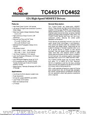 TC4451VAT datasheet pdf Microchip