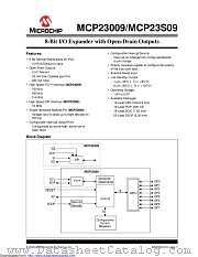 MCP23S09-E/P datasheet pdf Microchip