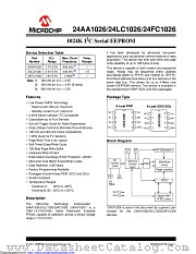 24LC1026T-I/SN datasheet pdf Microchip