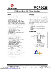 MCP2025-500E/P datasheet pdf Microchip