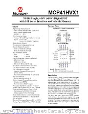 MCP41HV31 datasheet pdf Microchip