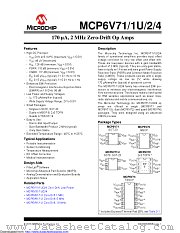 MCP6V74T-E/ST datasheet pdf Microchip