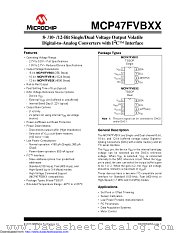 MCP47FVB01A3T-E/ST datasheet pdf Microchip