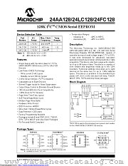 24AA128T-I/MNY datasheet pdf Microchip