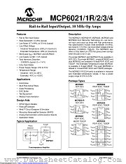 MCP6022-I/SNVAO datasheet pdf Microchip