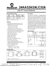 24LC32A-I/MS16KVAO datasheet pdf Microchip