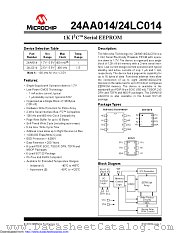 24LC014HT-E/SN datasheet pdf Microchip