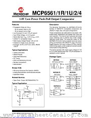 MCP6564T-E/ST datasheet pdf Microchip