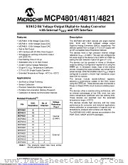 MCP4801-E/MC datasheet pdf Microchip