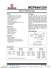MCP6441T-E/OT datasheet pdf Microchip