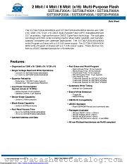 SST39LF800A-55-4C-MAQE-T datasheet pdf Microchip