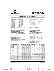 PIC16C67-20I/PREL datasheet pdf Microchip
