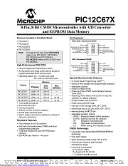 PIC12CE674-04I/PG datasheet pdf Microchip