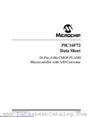 PIC16F726-E/SS datasheet pdf Microchip