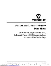 PIC18F4550T-I/ML datasheet pdf Microchip