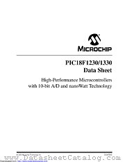 PIC18F1230-E/SS datasheet pdf Microchip