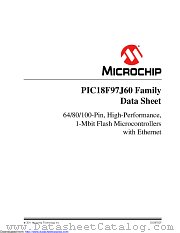 PIC18F96J60-I/PF datasheet pdf Microchip