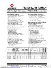 PIC18F86J16 datasheet pdf Microchip