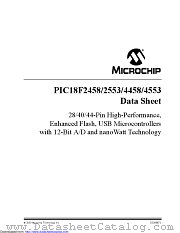 PIC18LF4553-I/P datasheet pdf Microchip