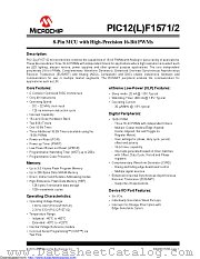 PIC12F1572T-E/SN datasheet pdf Microchip