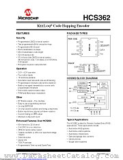 HCS362-I/ST datasheet pdf Microchip