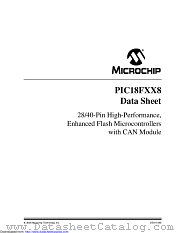 PIC18F4585T-I/ML datasheet pdf Microchip