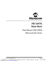 PIC16F54T-I/SS datasheet pdf Microchip