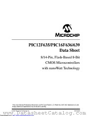 PIC16F636T-I/ST datasheet pdf Microchip