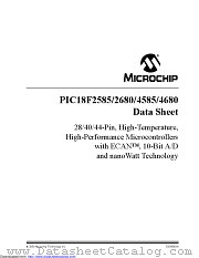 PIC18F4680-E/ML datasheet pdf Microchip