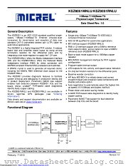KSZ8051MNLU-TR datasheet pdf Microchip