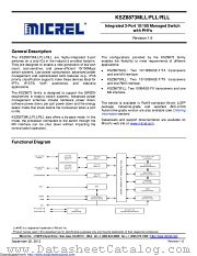 KSZ8873MLL datasheet pdf Microchip