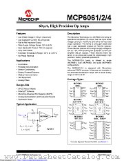MCP6062 datasheet pdf Microchip