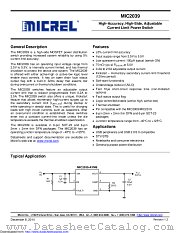 MIC2039EYMT-TR datasheet pdf Microchip