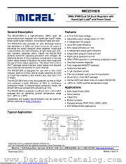 MIC23158YML-TR datasheet pdf Microchip