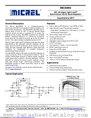 MIC26903-ZAYJL-TR datasheet pdf Microchip