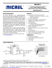 MIC28510YJL-TR datasheet pdf Microchip