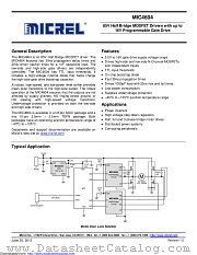 MIC4604 datasheet pdf Microchip