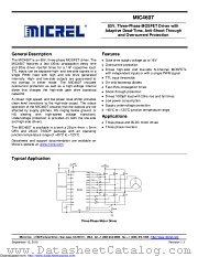 MIC4607-1YTS-TR datasheet pdf Microchip