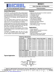 MIC5211-BCYM6-TR datasheet pdf Microchip