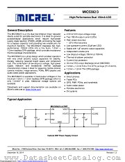 MIC5393-PGYMT-TR datasheet pdf Microchip