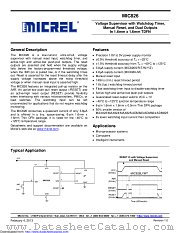 MIC826RYMT-T5 datasheet pdf Microchip
