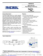 MIC94310-DYMT-TR datasheet pdf Microchip