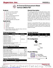 VN2222L datasheet pdf Microchip
