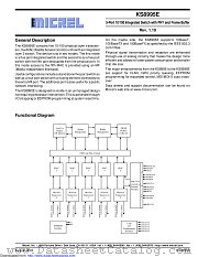 KSZ8995FQI datasheet pdf Microchip