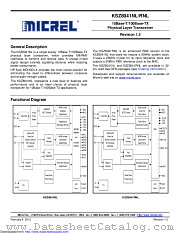 KSZ8041FTLI datasheet pdf Microchip
