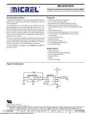 MIC2075 datasheet pdf Microchip