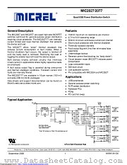 MIC2077-1YWM-TR datasheet pdf Microchip