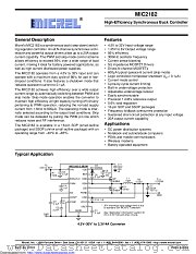 MIC2182-3.3YSM datasheet pdf Microchip
